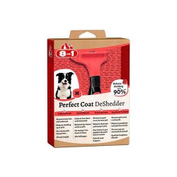 8in1 Perfect Coat DeShedder Furminator Orta Irk Köpek Tarağı