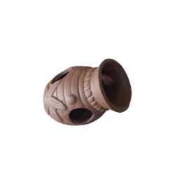 Akvaryum Dekoru Karides Seramik Anfora