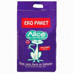 Alice Süper Emici Sepiyolit Kedi Kumu Ekopaket