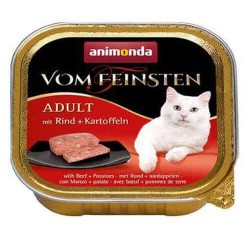Animonda Vom Feinsten Sığır Etli Ve Patatesli Yetişkin Kedi Konservesi