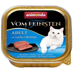 Animonda Vom Feinsten Somonlu Ve Karidesli Yetişkin Kedi Konservesi