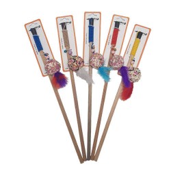 Bedspet Süslü Tüylü Kedi Oltası