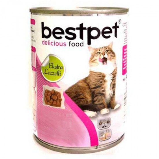 Bestpet Tavşan Etli Yetişkin Kedi Konservesi