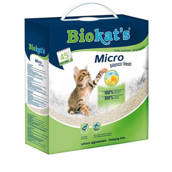 Biokats Bianco Fresh Micro Kedi Kumu