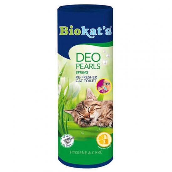 Biokats Deo Pearls Bahar Esanslı Kedi Kumu Parfümü