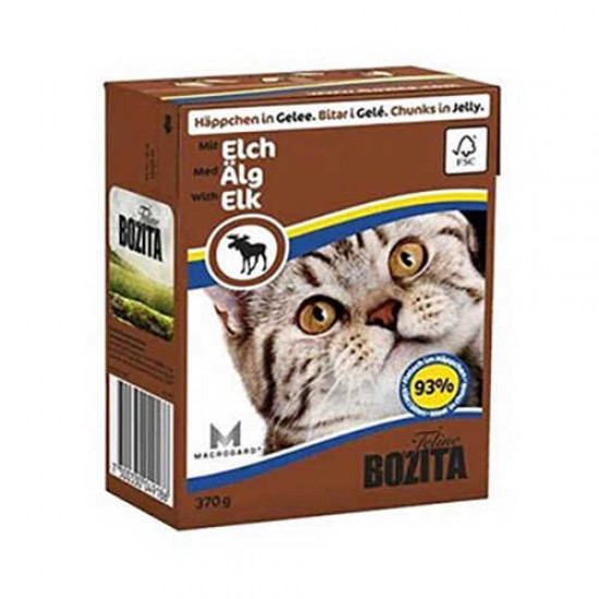 Bozita Jöle Aromalı Geyik Etli Yetişkin Kedi Konservesi