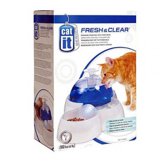 Catıt Otomatik Kedi Mama Ve Su Kabı