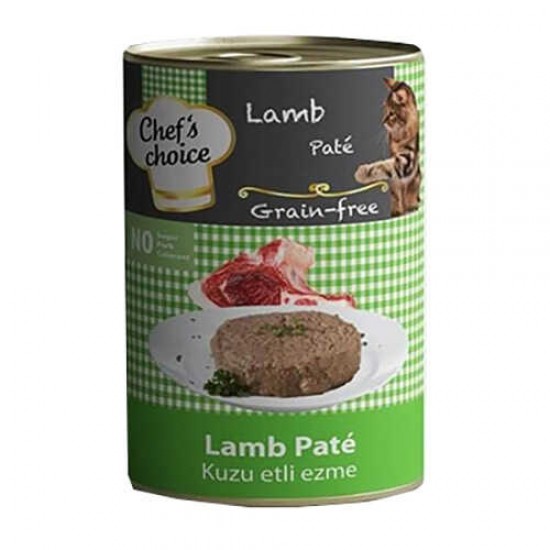 Chefs Choice Kuzu Etli Ezme Yetişkin Kedi Konservesi