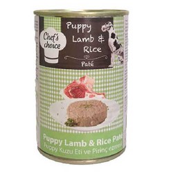Chefs Choice Puppy Lamb&Rice Pate Yavru Köpek Konservesi