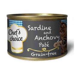 Chefs Choice Sardalya ve Hamsili Ezme Kedi Konservesi