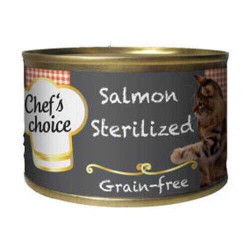 Chefs Choice Somonlu Ezme Sterilised Kedi Konservesi