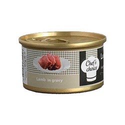 Chefs Choice Soslu Kuzu Etli Yetişkin Kedi Konservesi