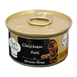 Chefs Choice Tavuk Etli Ezme Yetişkin Kedi Konservesi