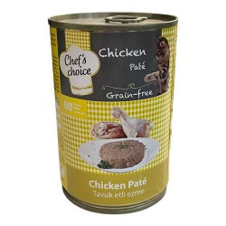Chefs Choice Tavuk Etli Ezme Tahılsız Yetişkin Kedi Konsevesi