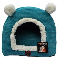 Crop Pet Eskimo Kulaklı Kedi-Köpek Yuvası