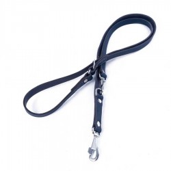 Doggie Ayarlanabilir Seri Klasik Gerçek Deriden El Yapımı Köpek Gezdirme Kayışı Royalblue