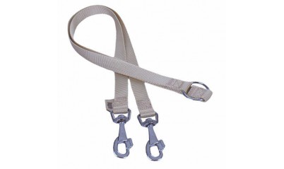 Doggie Köpek Dokuma Çift Köpek Gezdirme Aparatı Haki