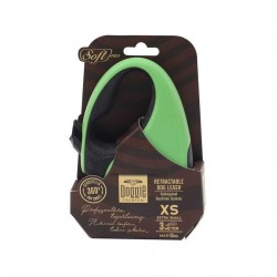 Doggie Soft Serisi Otomatik Köpek Gezdirme Tasmasısı Green