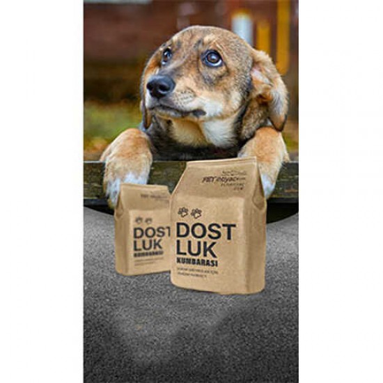 Dostluk Kumbarası Yavru Kuru Köpek Maması/ BAĞIŞ MAMASIDIR.KİŞİSEL ADRESE GÖNDERİLMEZ.SİZİN ADINIZA SOKAK HAYVANLARINA DAĞITILIR