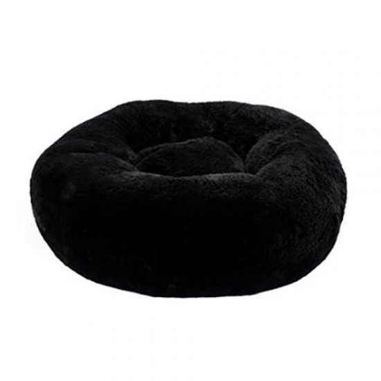 Dubex Brownie Yuvarlak İç Mekan Kedi Köpek Yatağı Antrasit-Gri