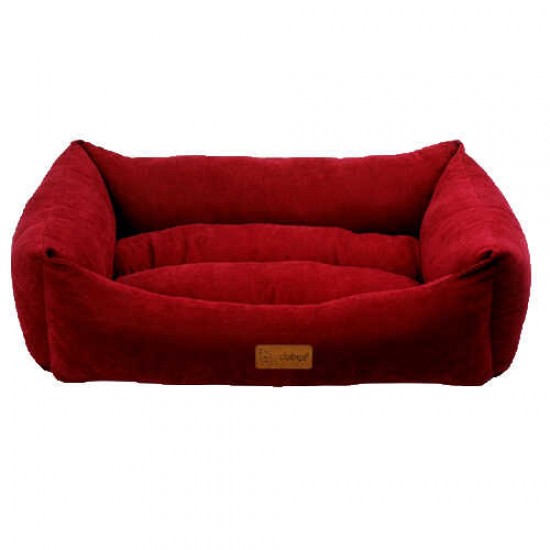 Dubex Cookıe Kedi Köpek Yatağı Bordo