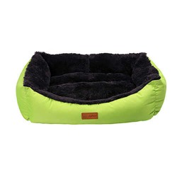 Dubex Jellybean İç Mekan Kedi Köpek Yatağı Yeşil-Antrasit Gri