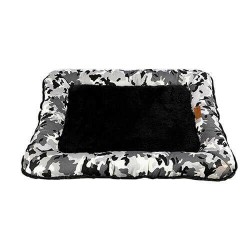 Dubex Leo Peluşlu Yer Minderi Gri