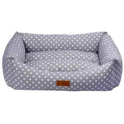 Dubex Makaron Gri Benekli  Kedi Köpek Yatağı