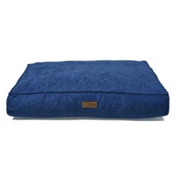 Dubex Plus Soft Kedi Köpek Yatağı Saks Mavi