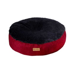 Dubex Suffle İç Mekan Kedi Köpek Yatağı Antrasit-Gri-Bordo