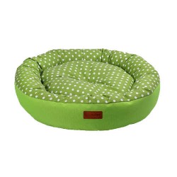 Dubex Tarte Fıstık Yeşili Yuvarlak Kedi Köpek Yatağı