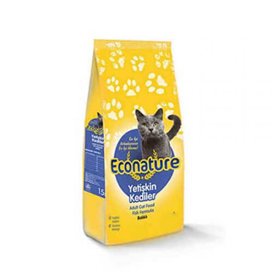 ​​Econature Balıklı Yetişkin Kedi Maması