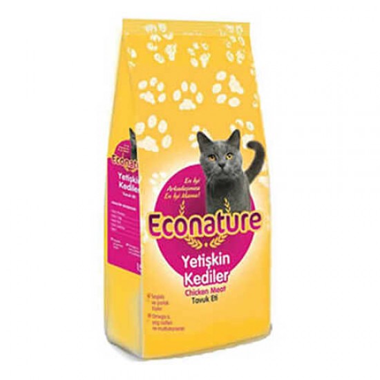 ​Econature Tavuklu Yetişkin Kuru Kedi Maması