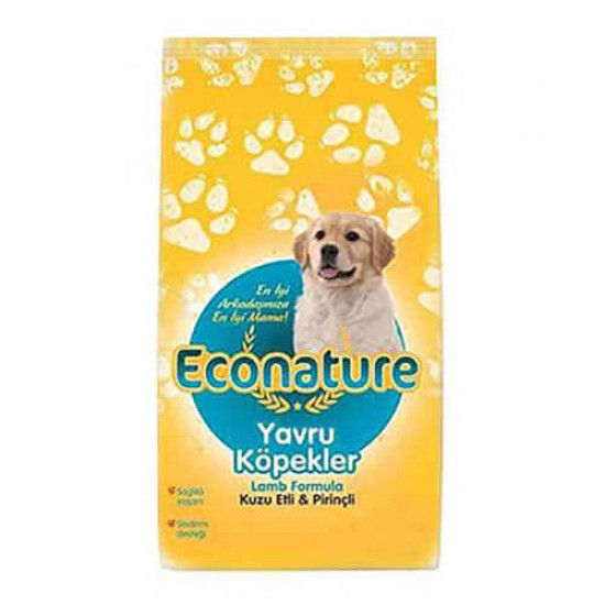 Econature Yavru Kuzu Etli Köpek Maması