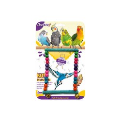 EuroBird Kuş Oyuncağı Dikdörten Salıncak