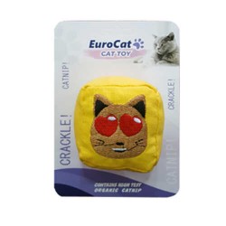 EuroCat Kedi Oyuncağı Kedi Suratlı Küp