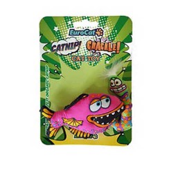 EuroCat Kedi Oyuncağı Yemli Pembe Balık