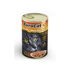 Eurocat Kümes Hayvanlı Yetişkin Kedi Konservesi