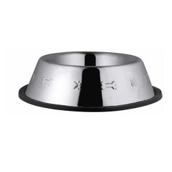 Eurodog Metal Desenli Kedi Köpek Mama Su Kabı