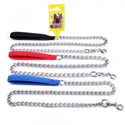 Eurodog Yumuşak Saplı Zincir Köpek Gezdirme Tasması