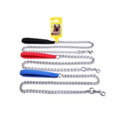 Eurodog Zincir Köpek Gezdirme Tasması Siyah