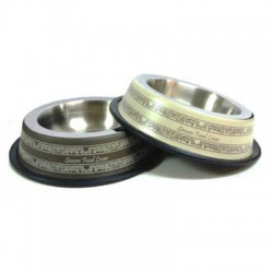 EuroGold İşleme Desenli Mama Kabı