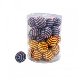 EuroGold Renkli İp Top Kedi Oyuncağı 1 Adet