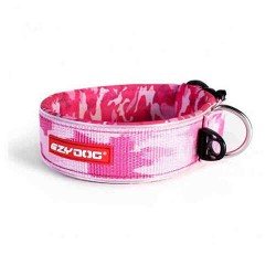 ​​Ezydog Neo Classic Wide Köpek Boyun Tasması Pembe Kamuflaj
