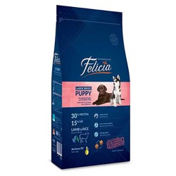 Felicia Kuzulu Large Breed HypoAllergenic Az Tahıllı Yavru Köpek Maması