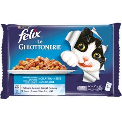 Felix Ton Ve Morina Balıklı Yetişkin Kedi Konservesi Pouch