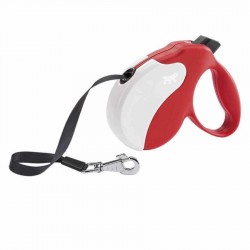 Ferplast Amigo Small Otomatik Köpek Gezdirme Tasması Kırmızı