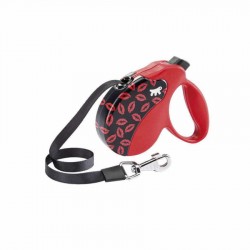 Ferplast Amigo Small Otomatik Köpek Gezdirme Tasması Kiss Desenli
