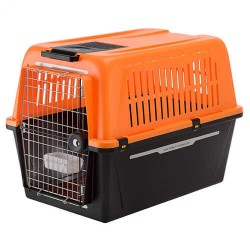 Ferplast Professional Köpek Taşıma Kafesi Turuncu
