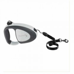 Ferplast Small Otomatik Köpek Gezdirme Tasması Gri